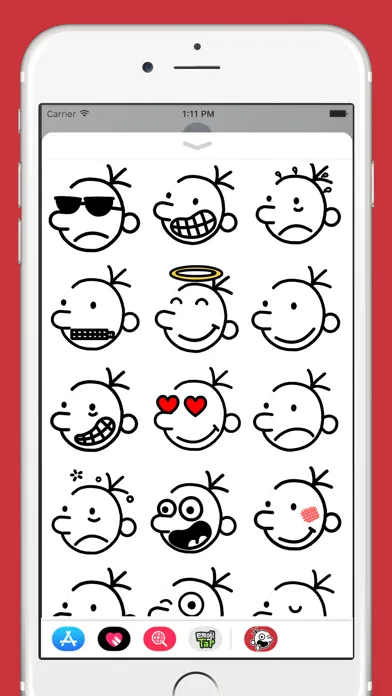 Скриншоты Wimpy Kid Emojis