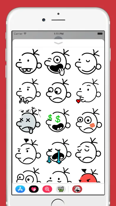 Скриншоты Wimpy Kid Emojis