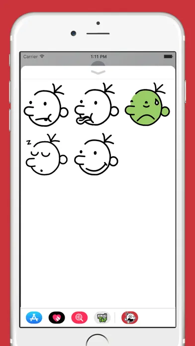 Скриншоты Wimpy Kid Emojis