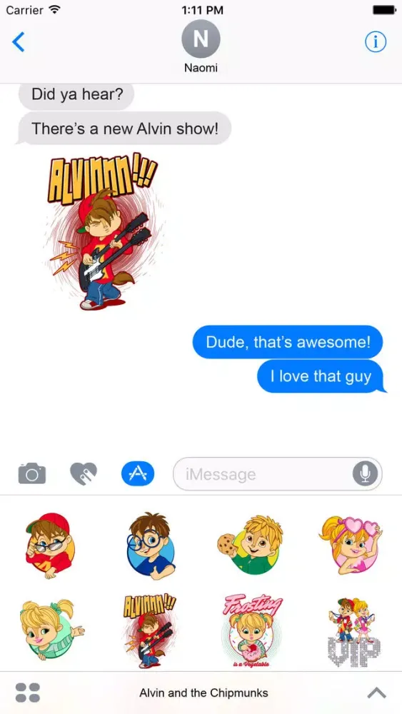 تصاویر Alvin and the Chipmunks Stickers