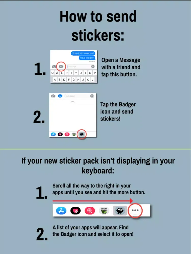 Ảnh chụp màn hình của Bad Day Badger iPad 