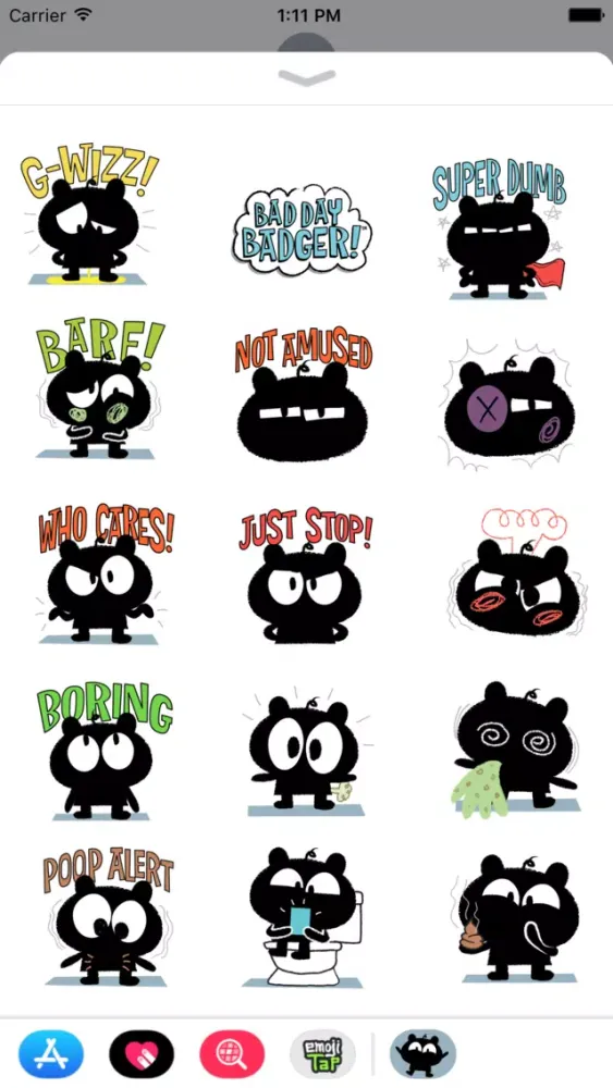 Ảnh chụp màn hình của Bad Day Badger