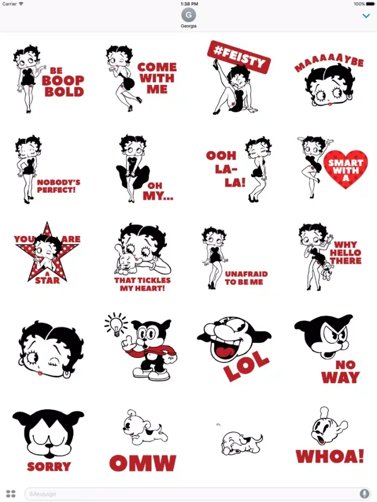 Betty Boop - Betty's Got The Moves iPad  Ekran Görüntüleri