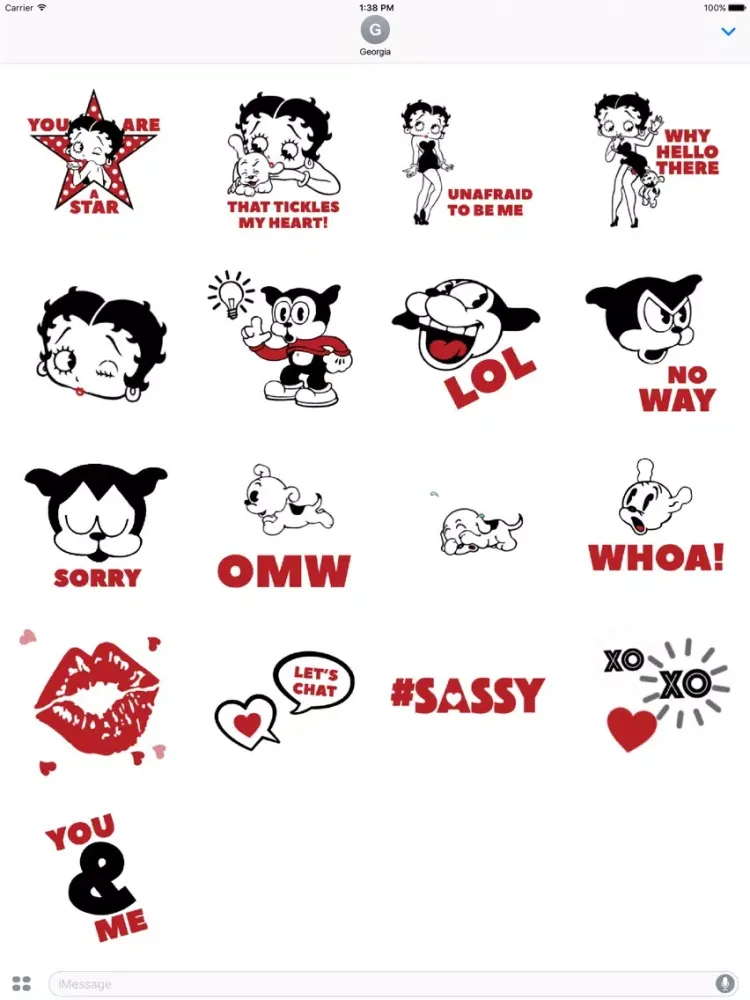 Betty Boop - Betty's Got The Moves iPad  Ekran Görüntüleri