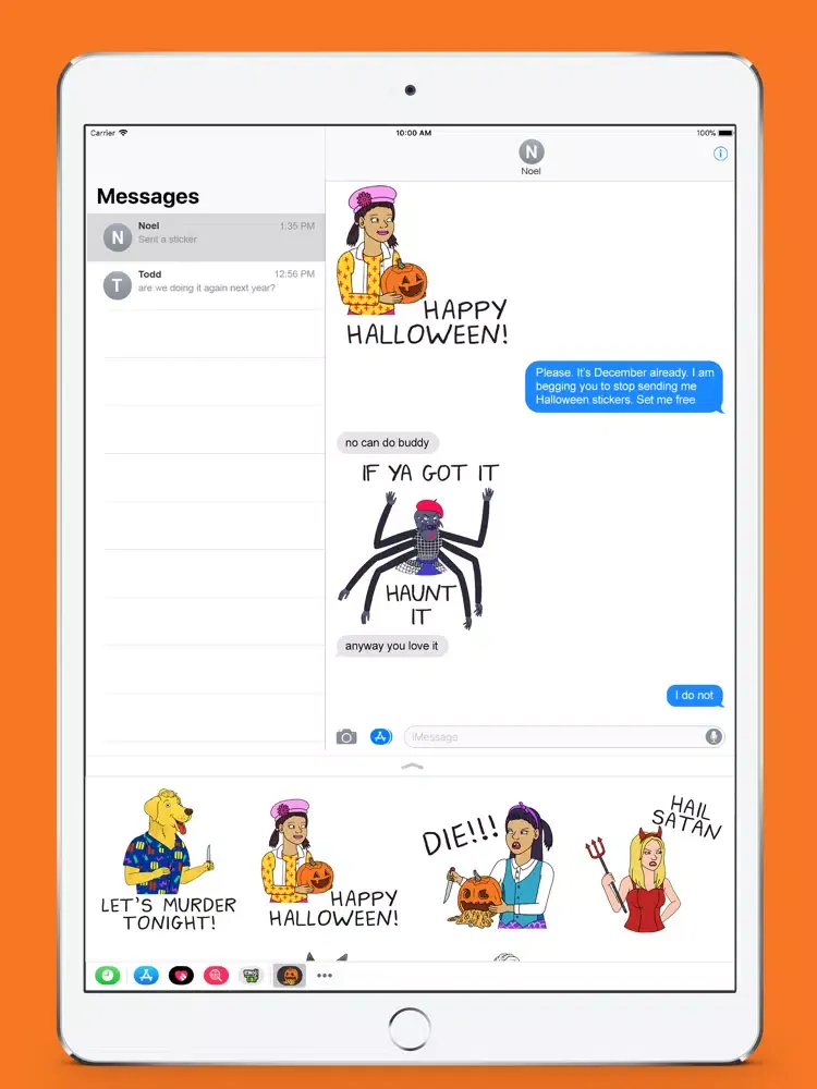 BoJack Horseman Halloween iPad  স্ক্রিনশট