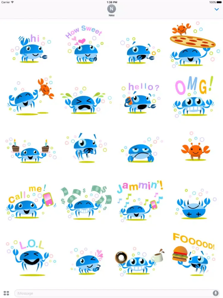 Blue Crab iPad  Screenshots