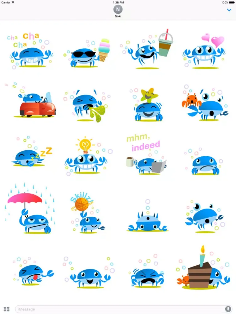 Blue Crab iPad  Screenshots