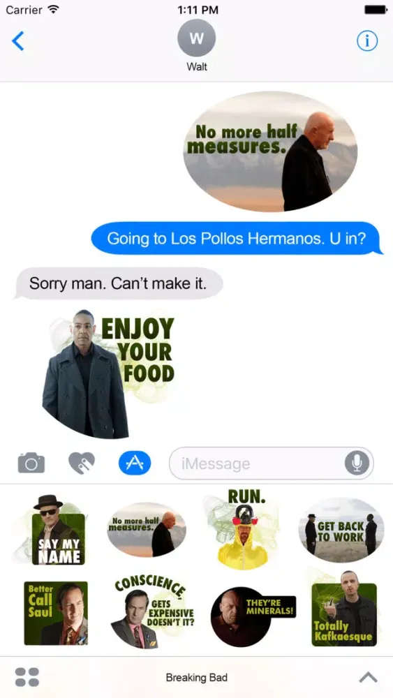 Breaking Bad - Official TV Series Stickers Screenshots