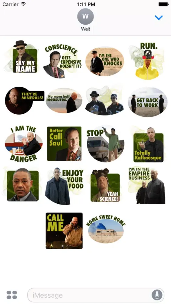 Breaking Bad - Official TV Series Stickers Screenshots