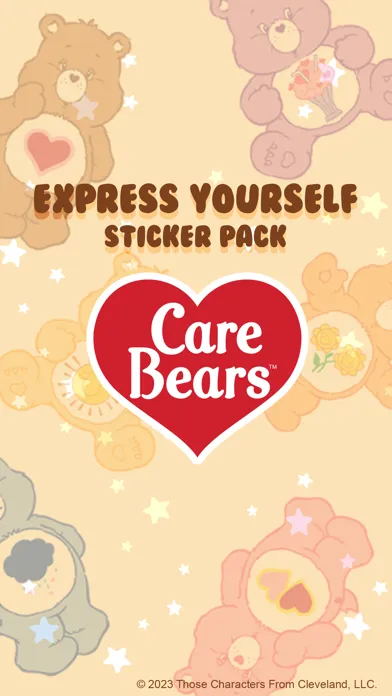 Captures d'écran de Care Bears: Express Yourself