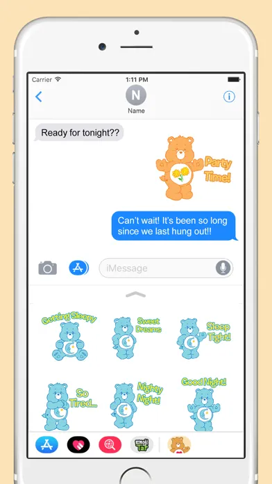 Captures d'écran de Care Bears: Express Yourself