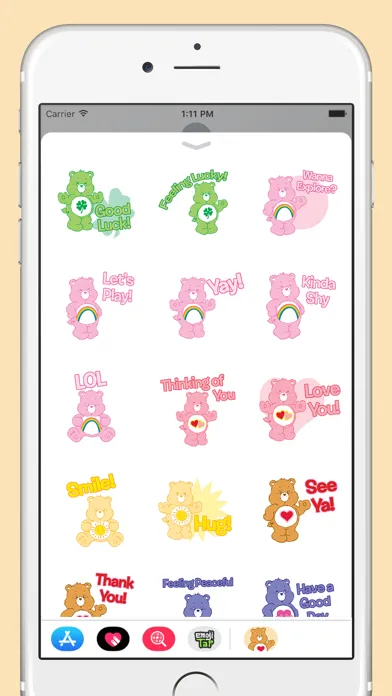 Captures d'écran de Care Bears: Express Yourself