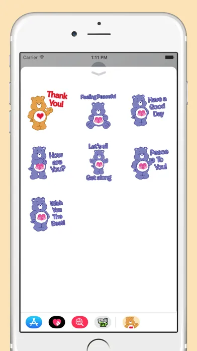 Captures d'écran de Care Bears: Express Yourself