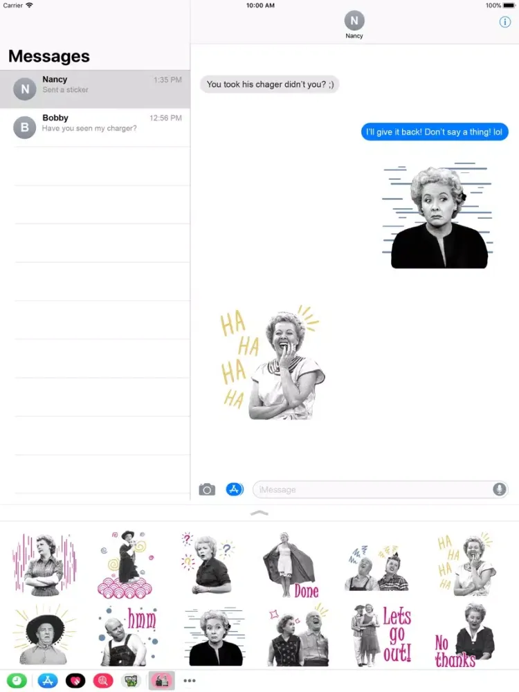 Zrzuty ekranu I Love Lucy - Fred & Ethel iPad 