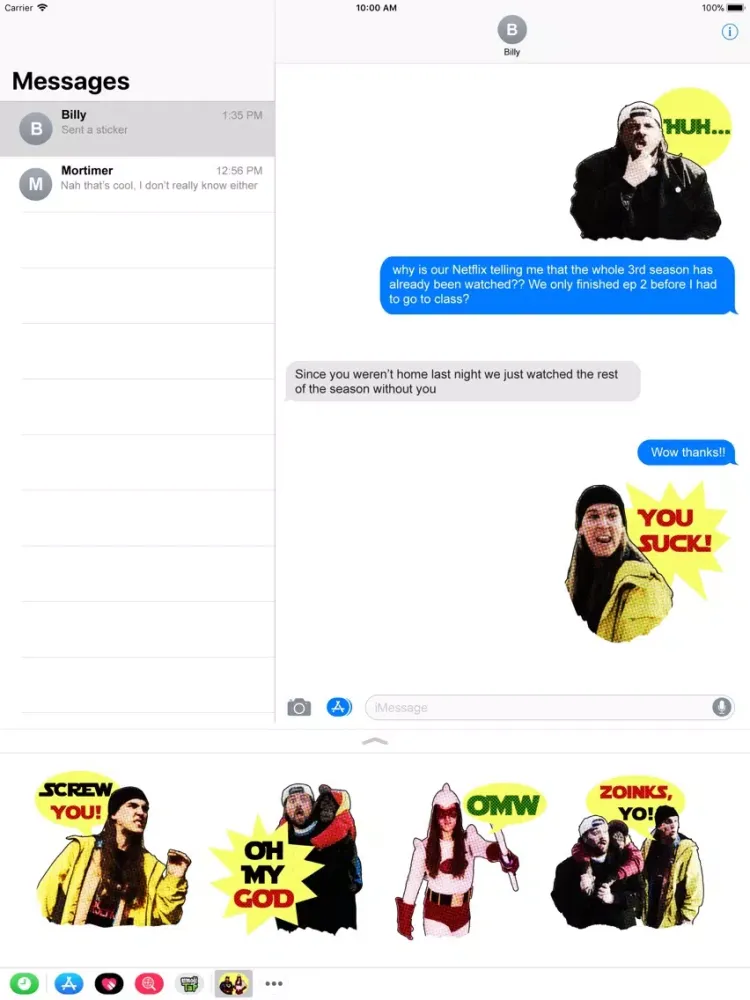 Jay and Silent Bob Strike Back iPad  سکرین شاٹس