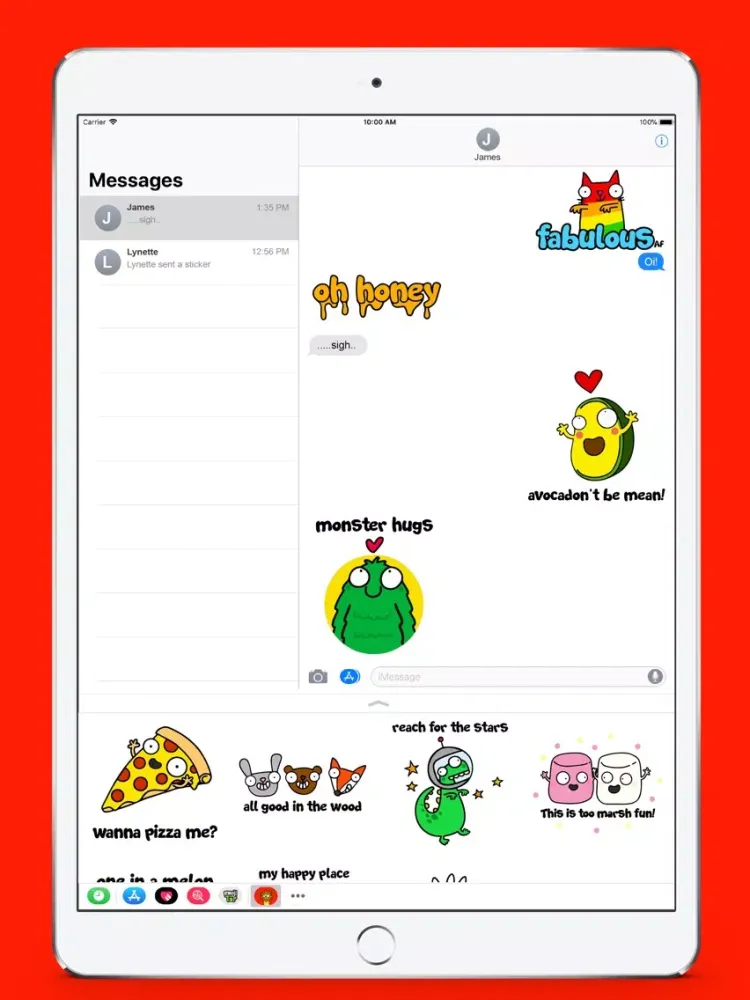 Captures d'écran de Flossy and Jim: Mojimoji iPad 