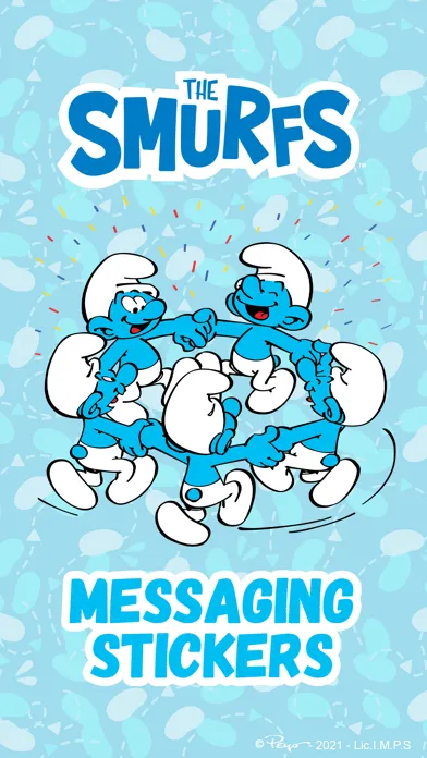 The Smurfs: Classic Stickers স্ক্রিনশট