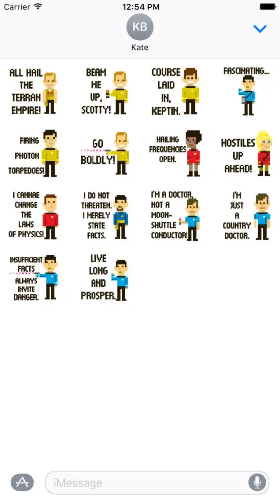 صور Star Trek Trexel Stickers