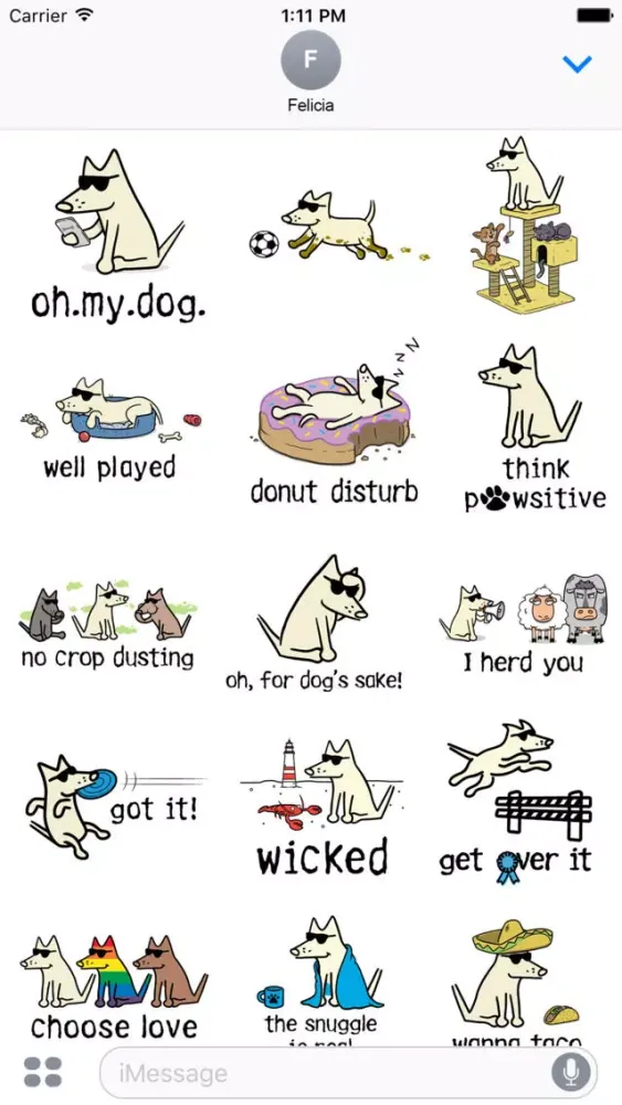 Teddy the Dog: It's a Dog's Life Stickers Screenshots