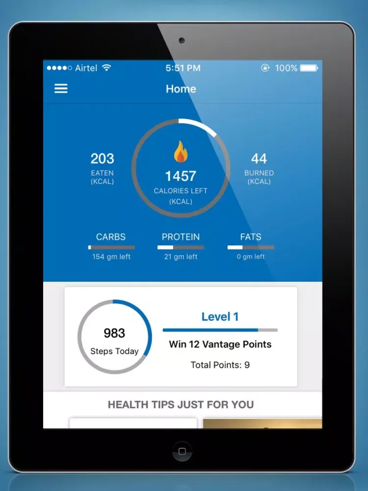 B-Fit iPad  Screenshots