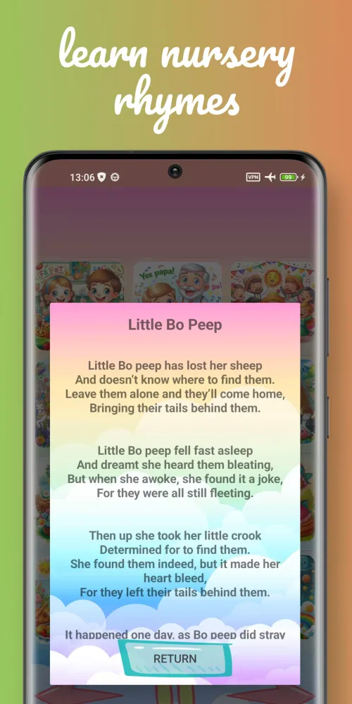Скриншоты Nursery Rhymes Fun