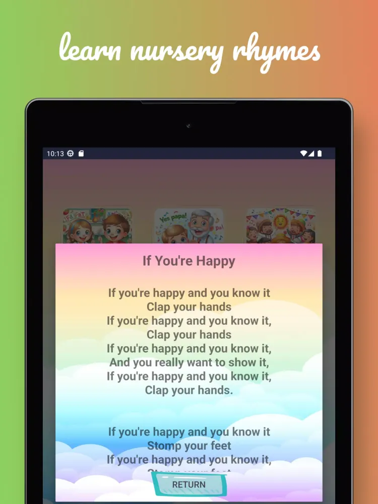Скриншоты Nursery Rhymes Fun