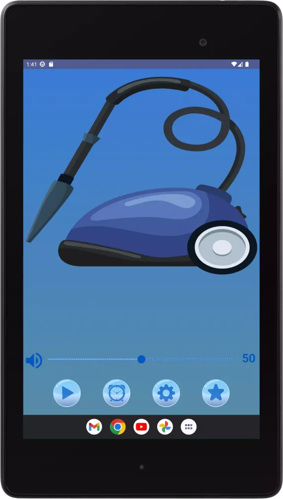 Vacuum cleaner sound for sleep應用截圖