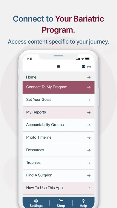 Capturas de pantalla de Baritastic - Bariatric Tracker