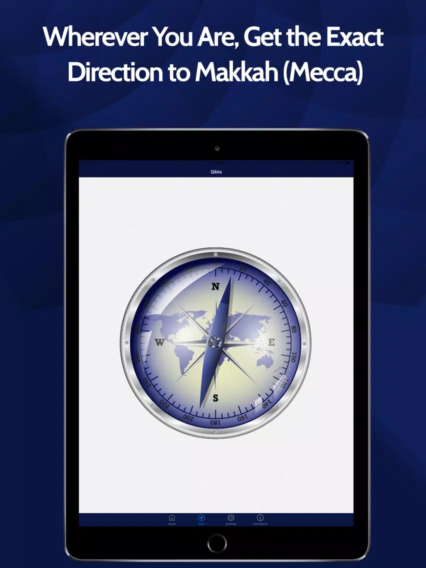 Tangkapan skrin Muslim Prayer Times - Athan iPad 