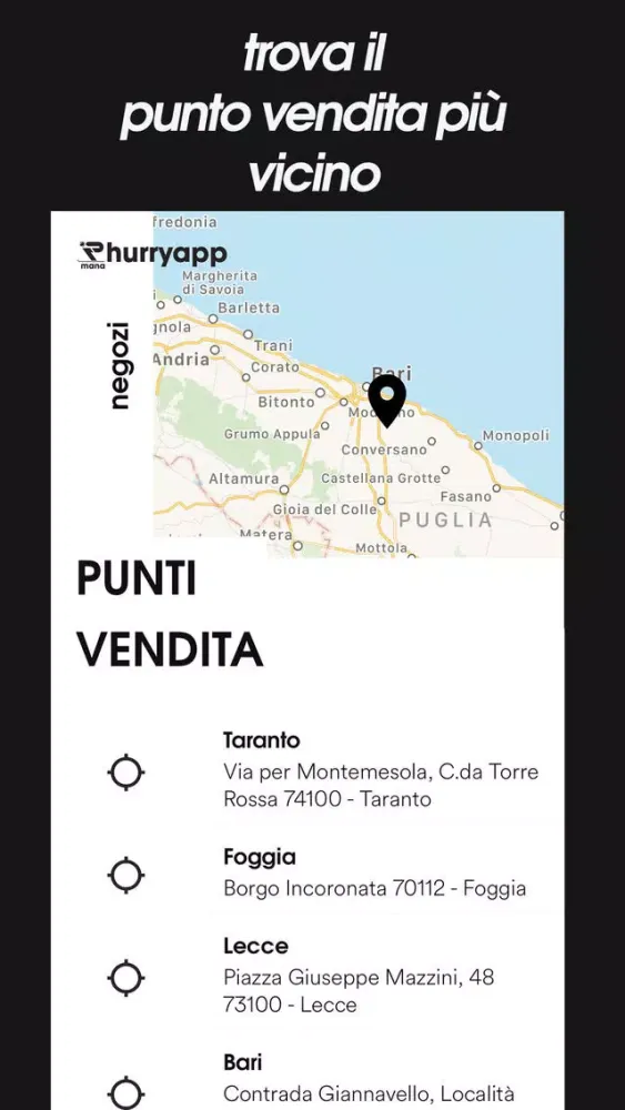 Captures d'écran de Hurryapp