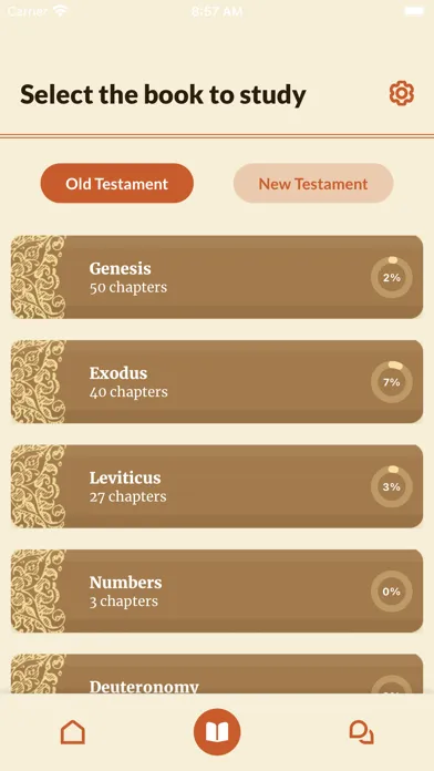 Capturas de tela do The Bible Tutor