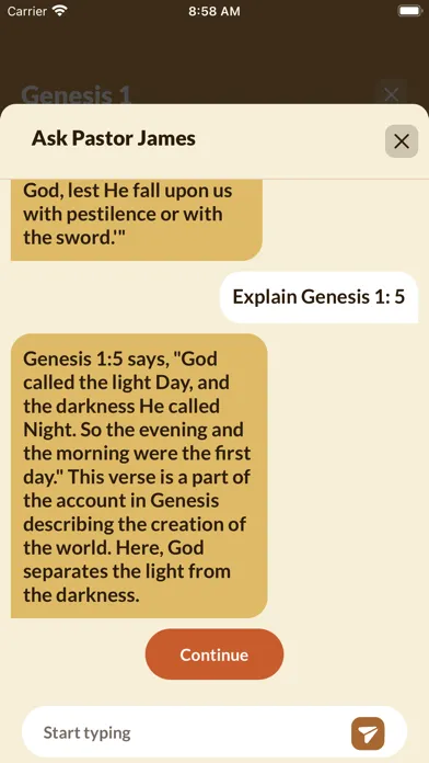 Capturas de tela do The Bible Tutor