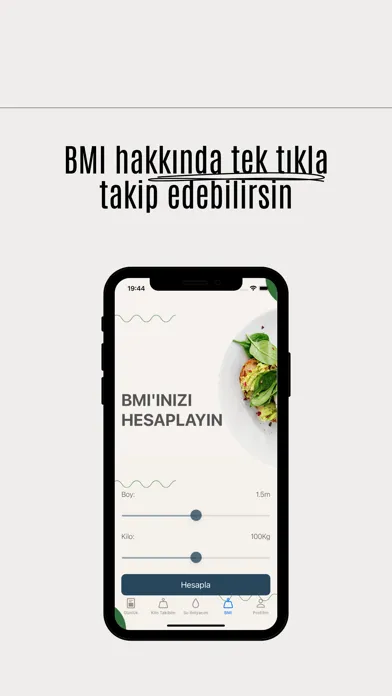 Ảnh chụp màn hình của Günlük Kalori Takip