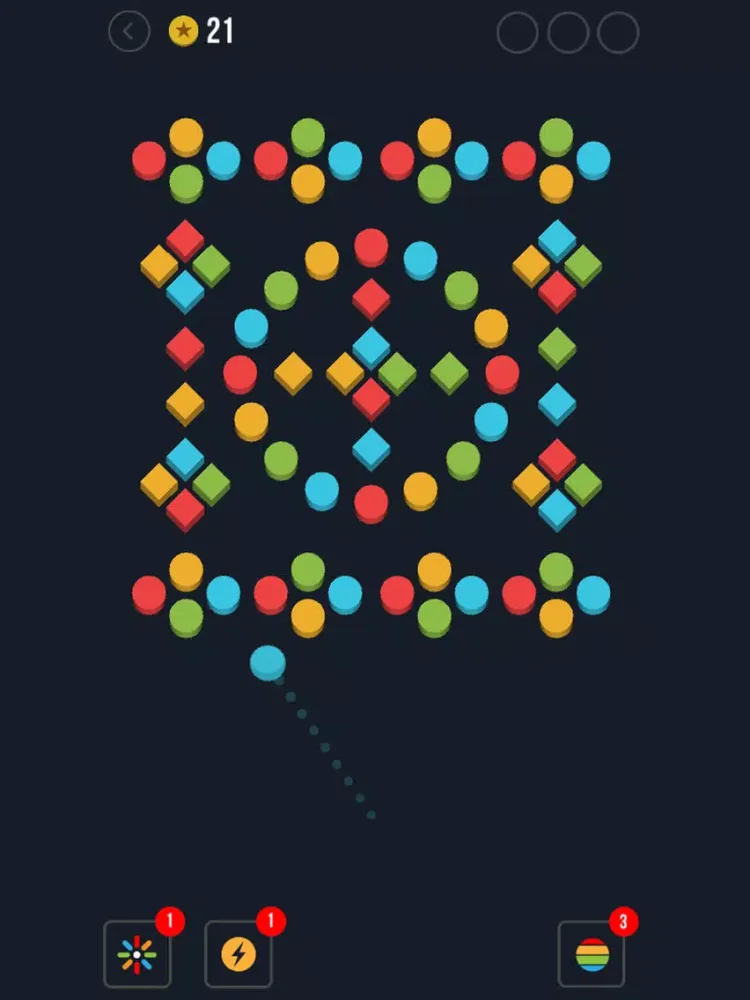 Fling Block Breaker iPad  スクリーンショット