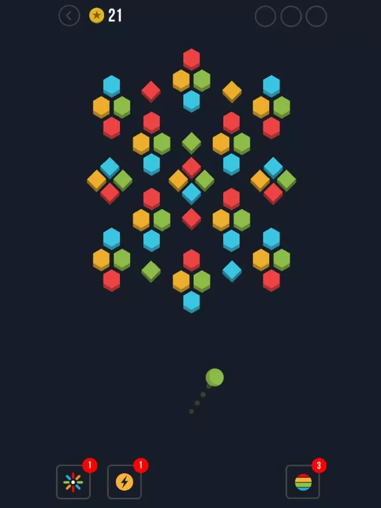 Fling Block Breaker iPad  スクリーンショット