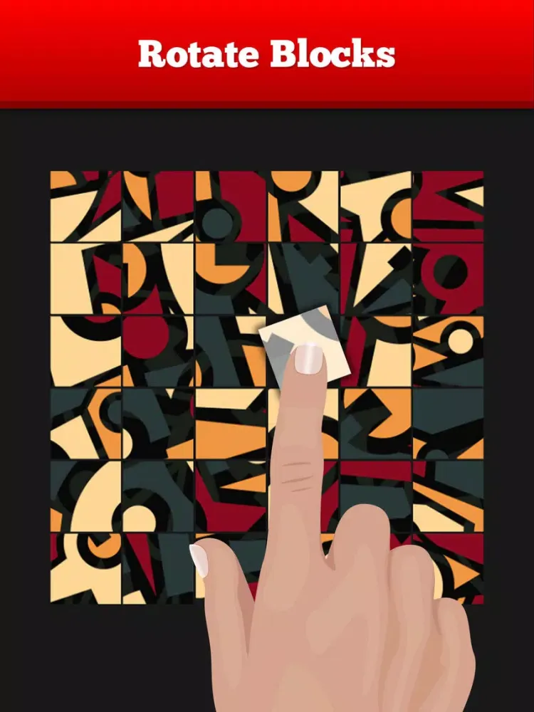 Illusion Squares iPad  Screenshots