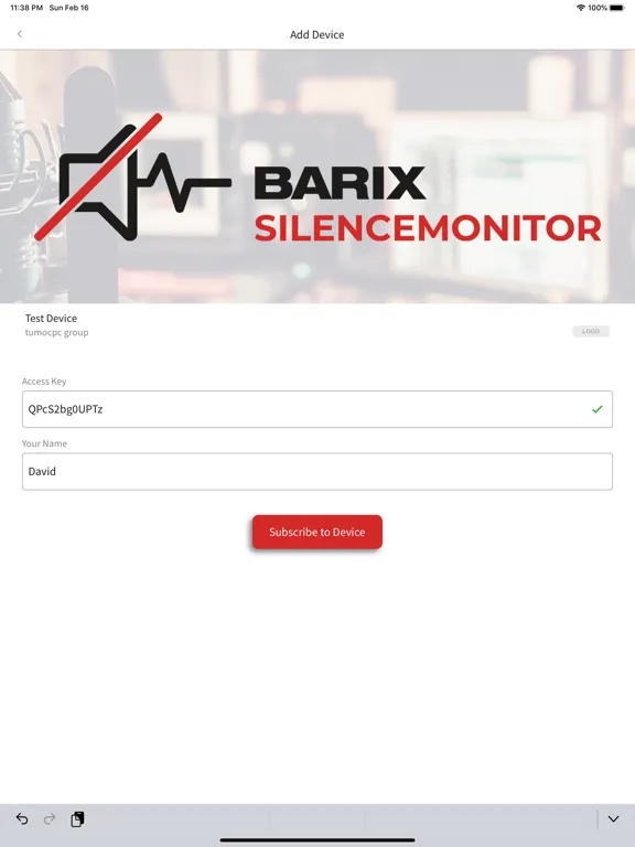 SilenceMonitor iPad 应用截图