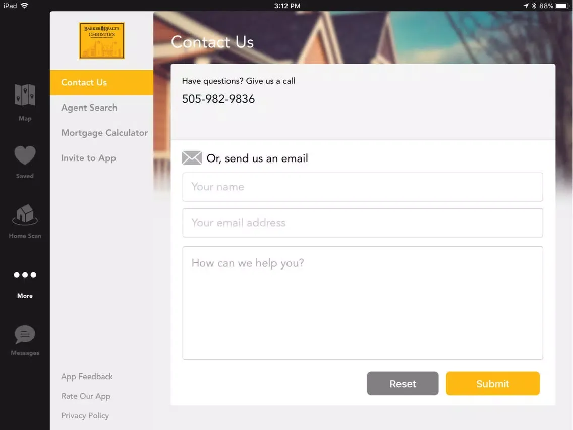 Screenshot di Barker Realty iPad 