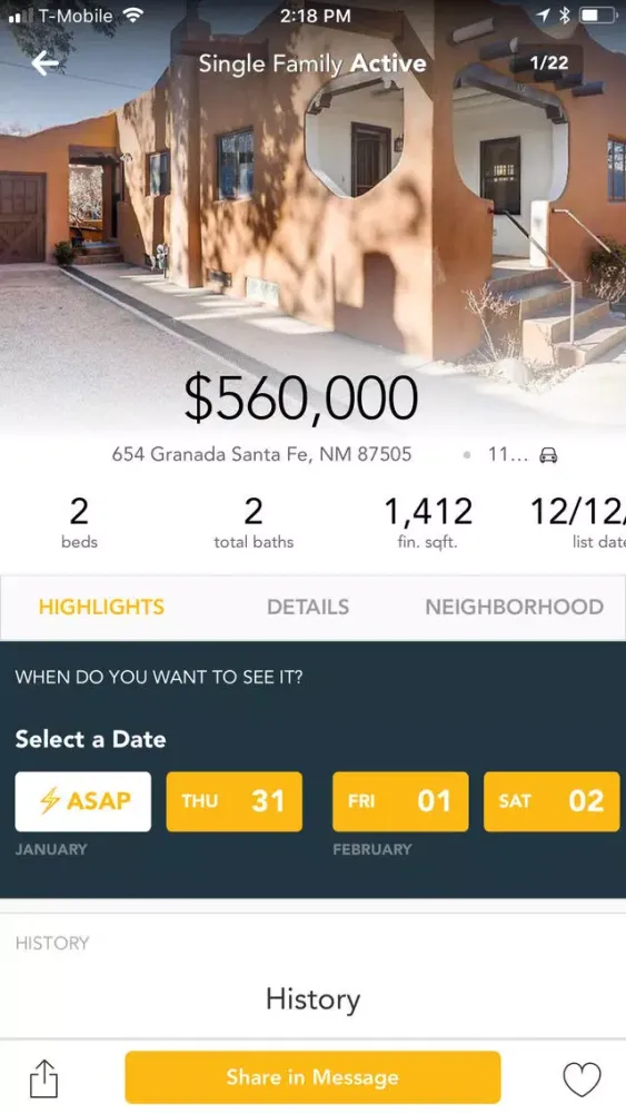 Screenshot di Barker Realty