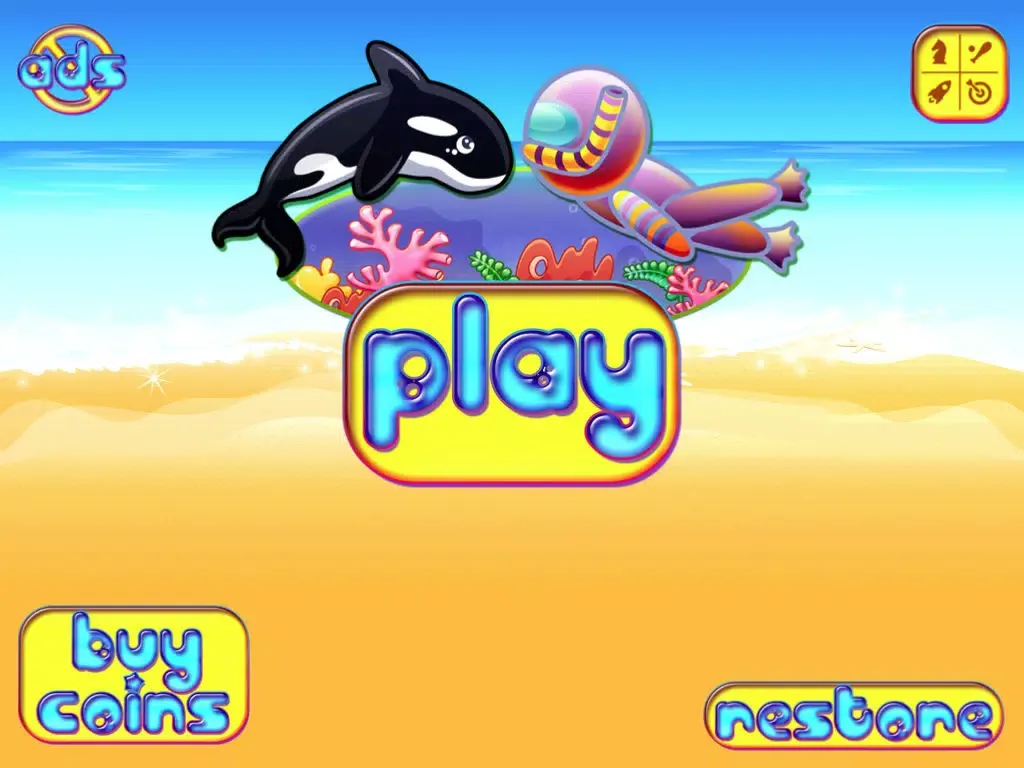 Tangkapan layar Deep Sea Flow iPad 