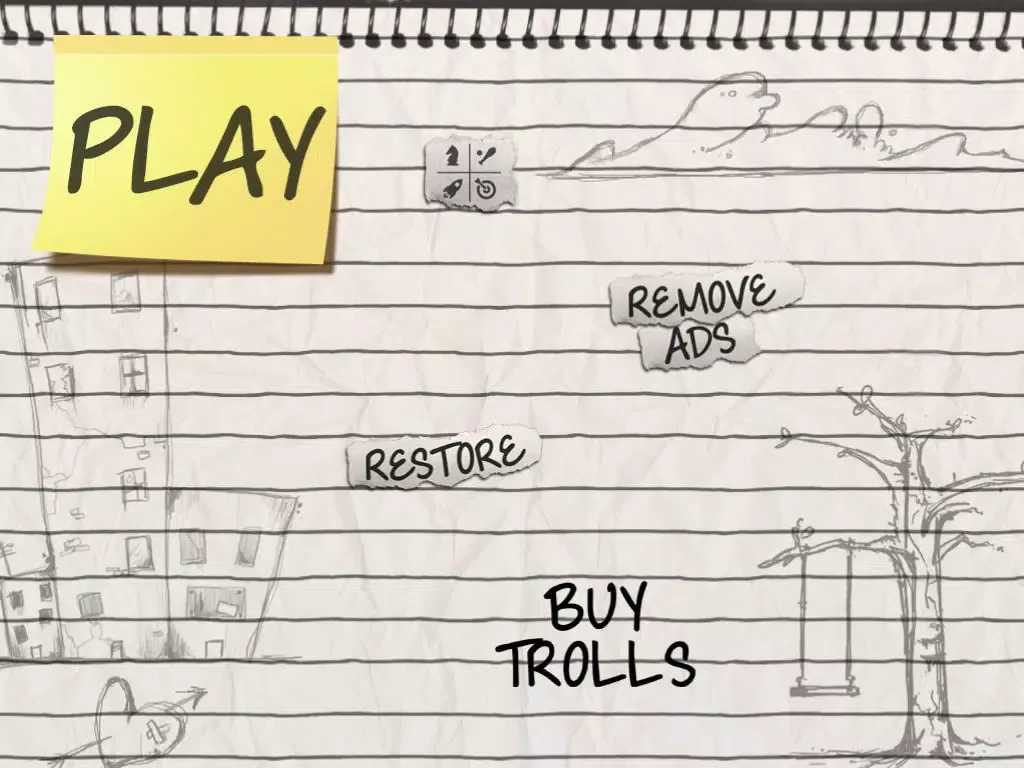 Jetpack Doodle: Trolled by Paper iPad  Ekran Görüntüleri
