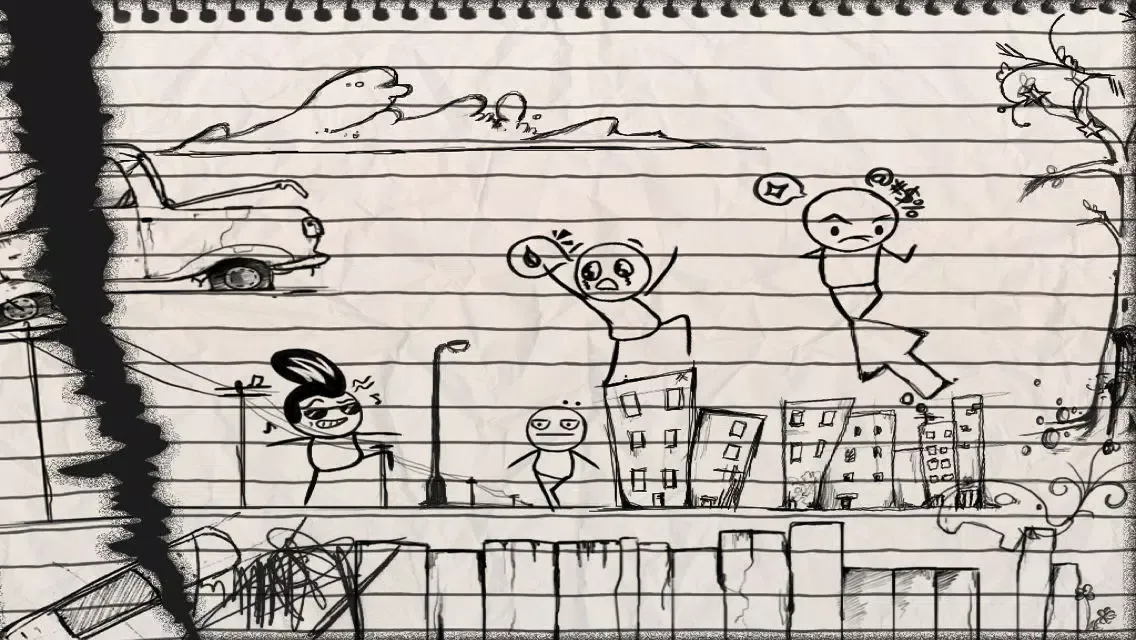 Jetpack Doodle: Trolled by Paper Ekran Görüntüleri