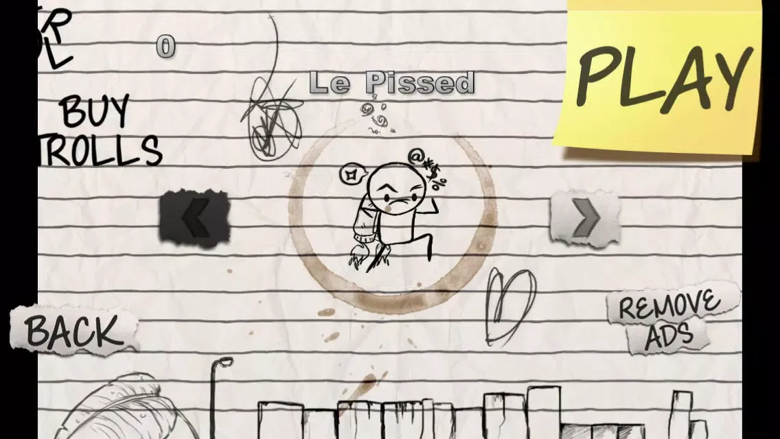 Jetpack Doodle: Trolled by Paper Ekran Görüntüleri