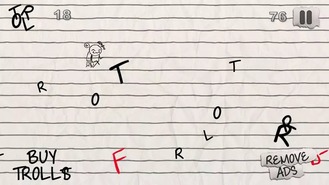 Jetpack Doodle: Trolled by Paper Ekran Görüntüleri