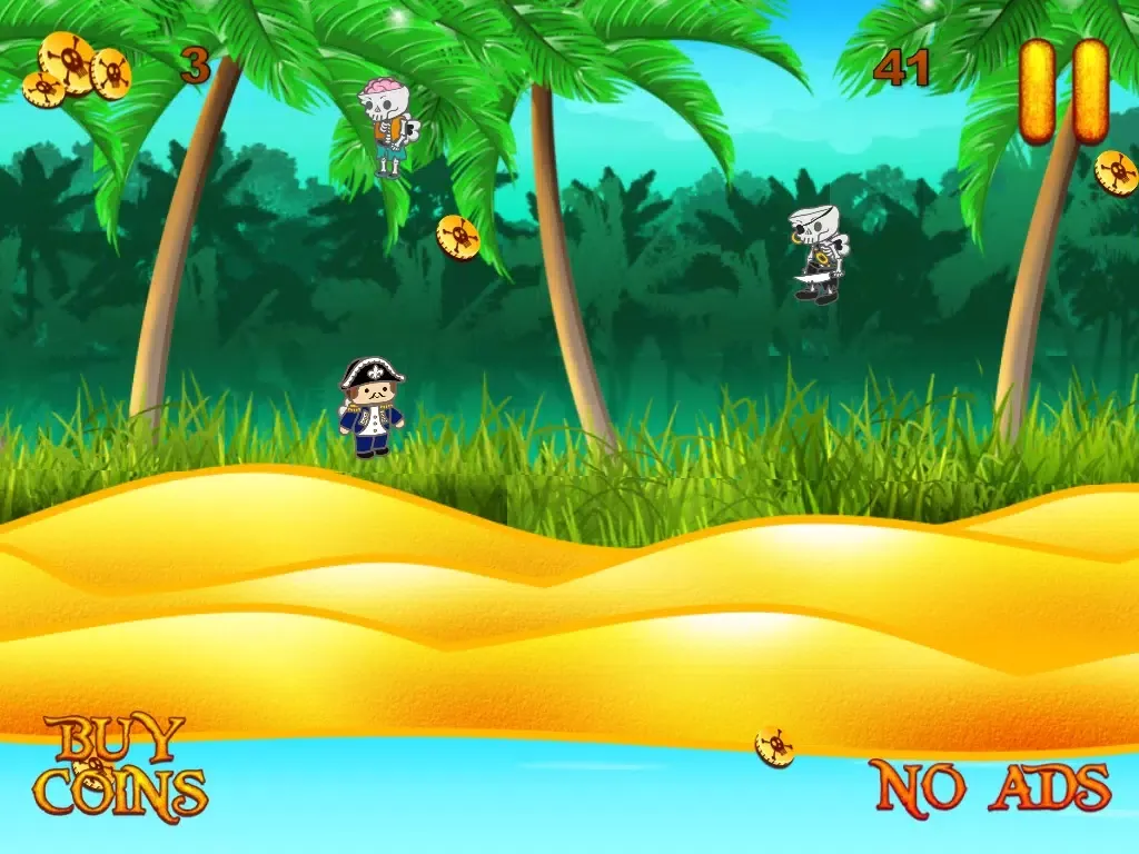 Tangkapan layar Pirate Tides – Black Flag Island iPad 