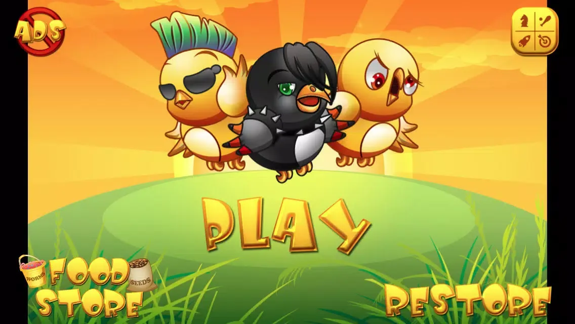 Tangkapan layar Run Chicken, Run!