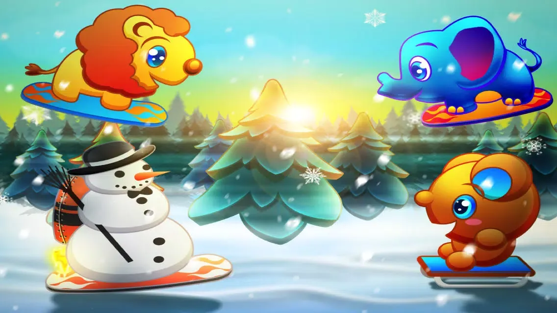 Winter Rescue: Virtual Safari And Snow Fight应用截图