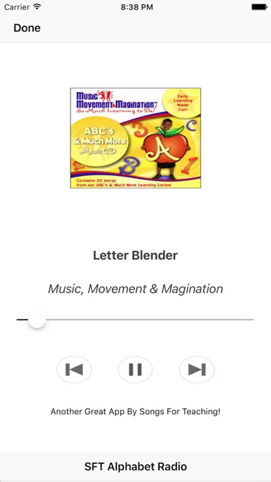 SFT Alphabet Radio Screenshots