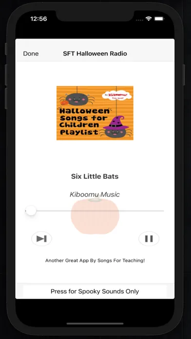 Captures d'écran de Halloween Music Radio