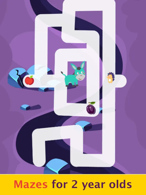 Baby games - Mazes iPad  Screenshots